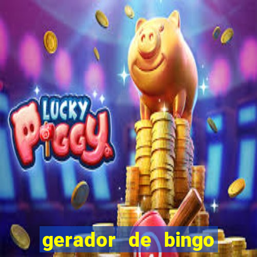 gerador de bingo cha de bebe